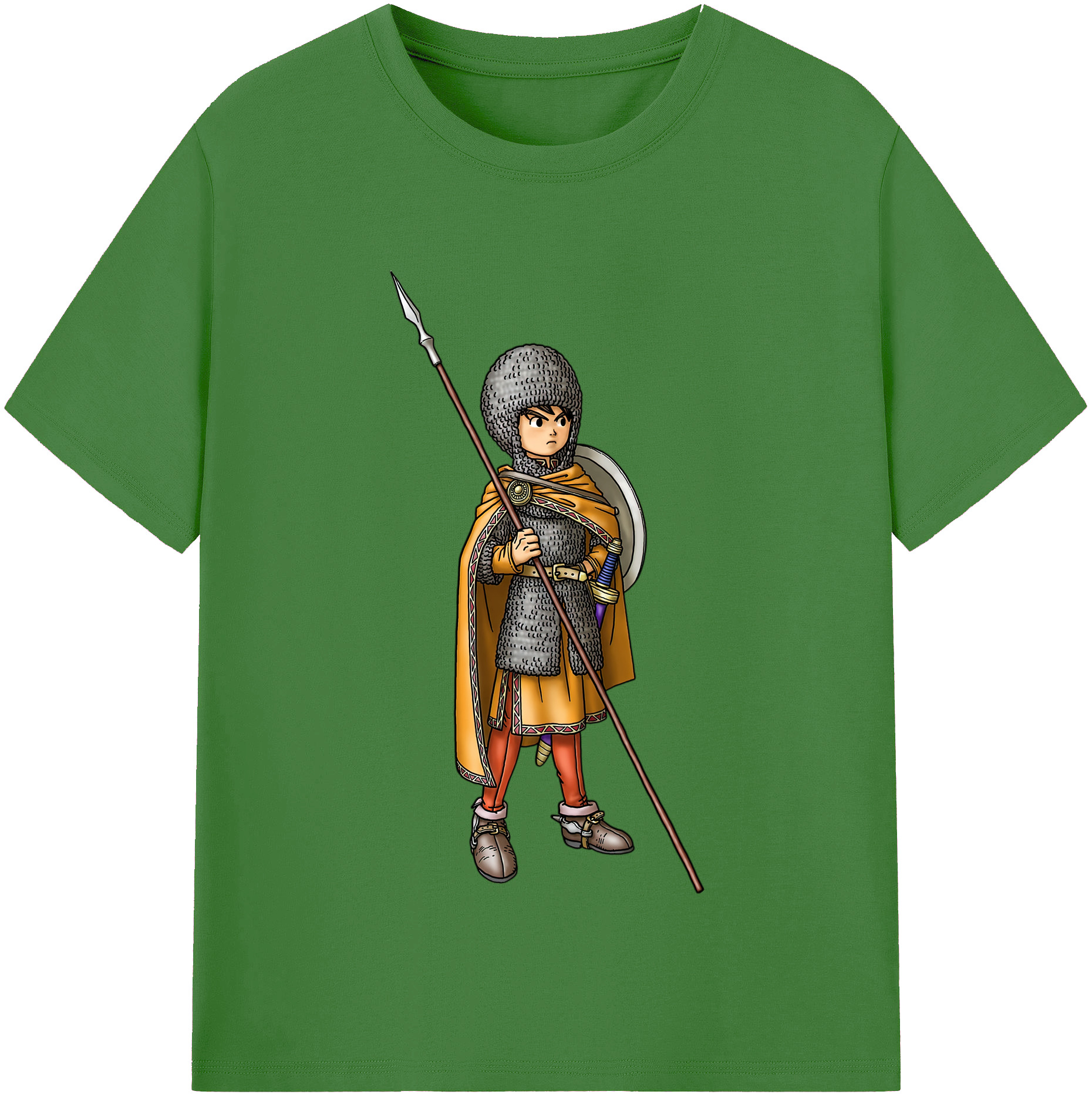 （画像用） ドラゴンクエスト Doragon Kuesuto Dragon Quest レディースカジュアルプリントTシャツ（綿100％）